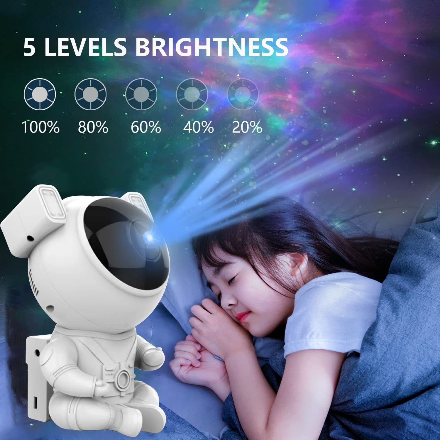Astronaut LED Light Projector